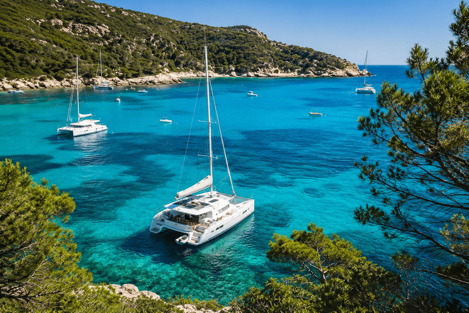 Les meilleurs spots sunset et soirées catamaran